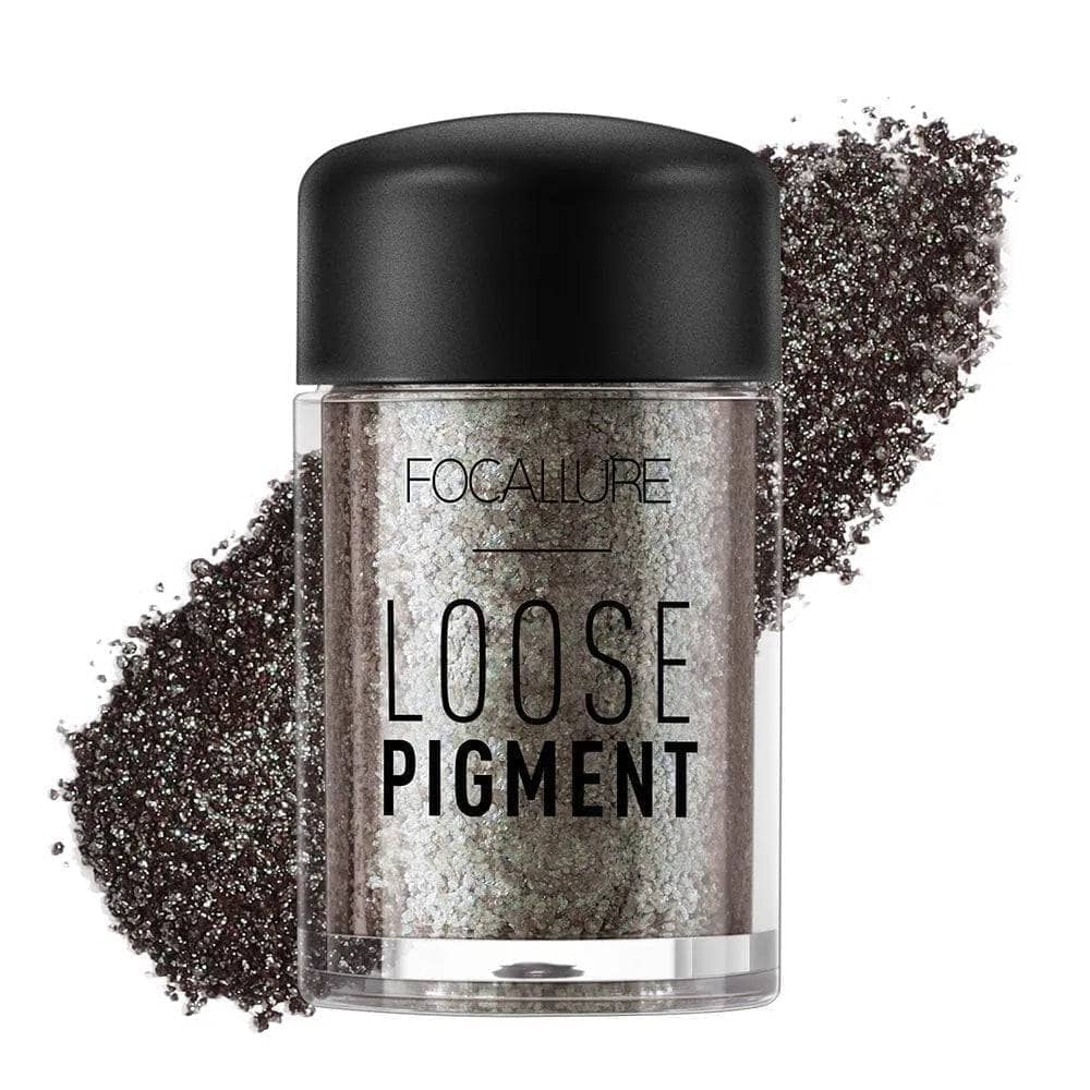 Loose Glitter Eyeshadow Pigment #11Blue Brown