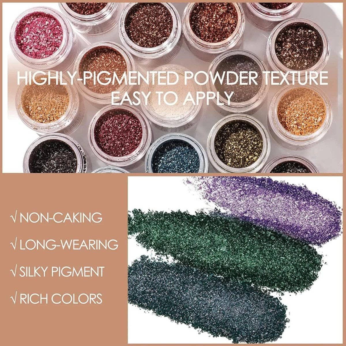 Loose Glitter Eyeshadow Pigment #16Avenue