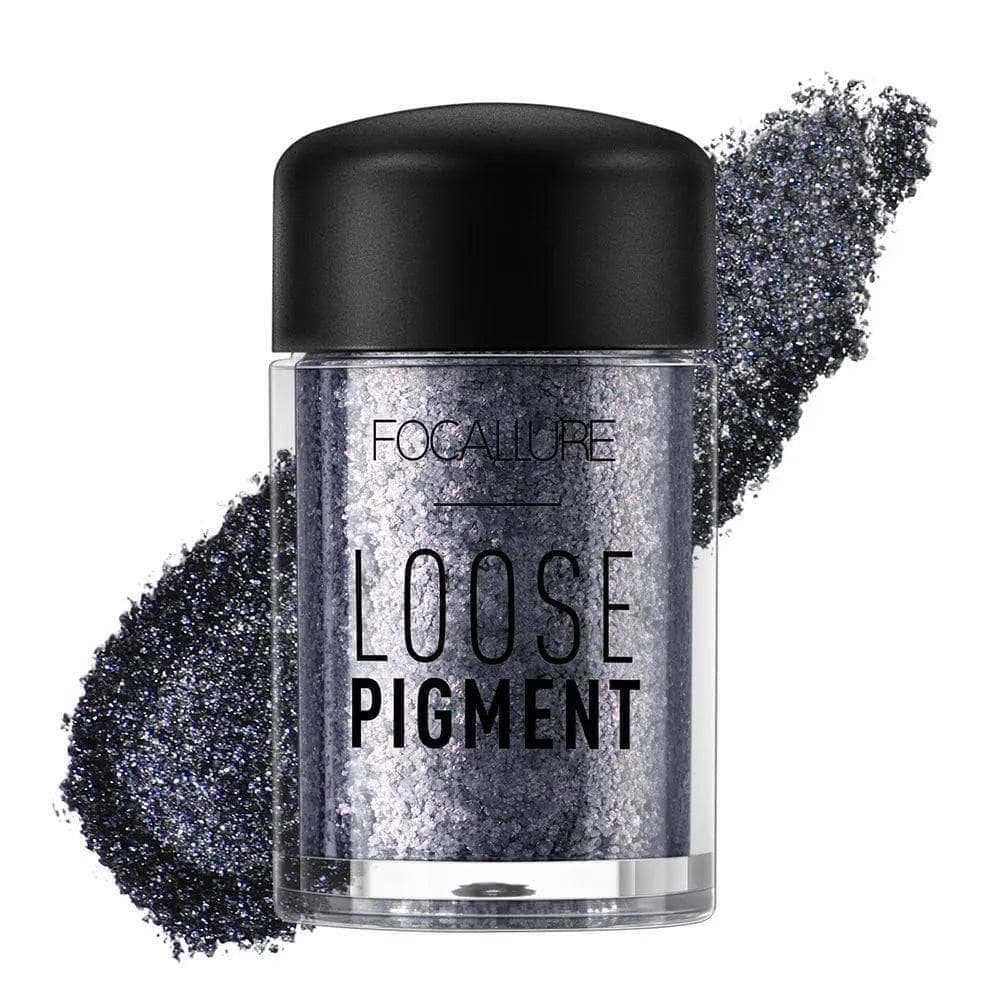 Loose Glitter Eyeshadow Pigment #18Midnight