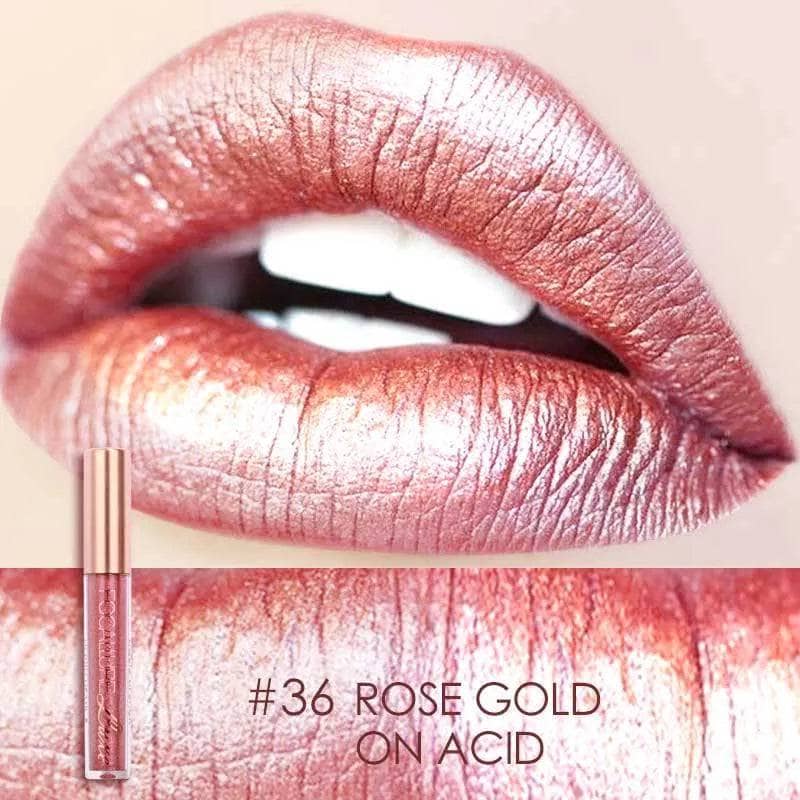 Transfer-Proof Liquid Lipstick #37 Platinum Silver