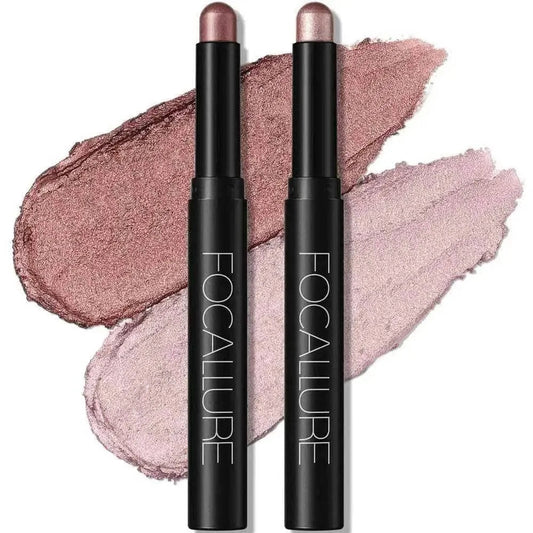 2Pcs Shimmer Cream-Eyeshadow Stick Kit（#14 & #15）