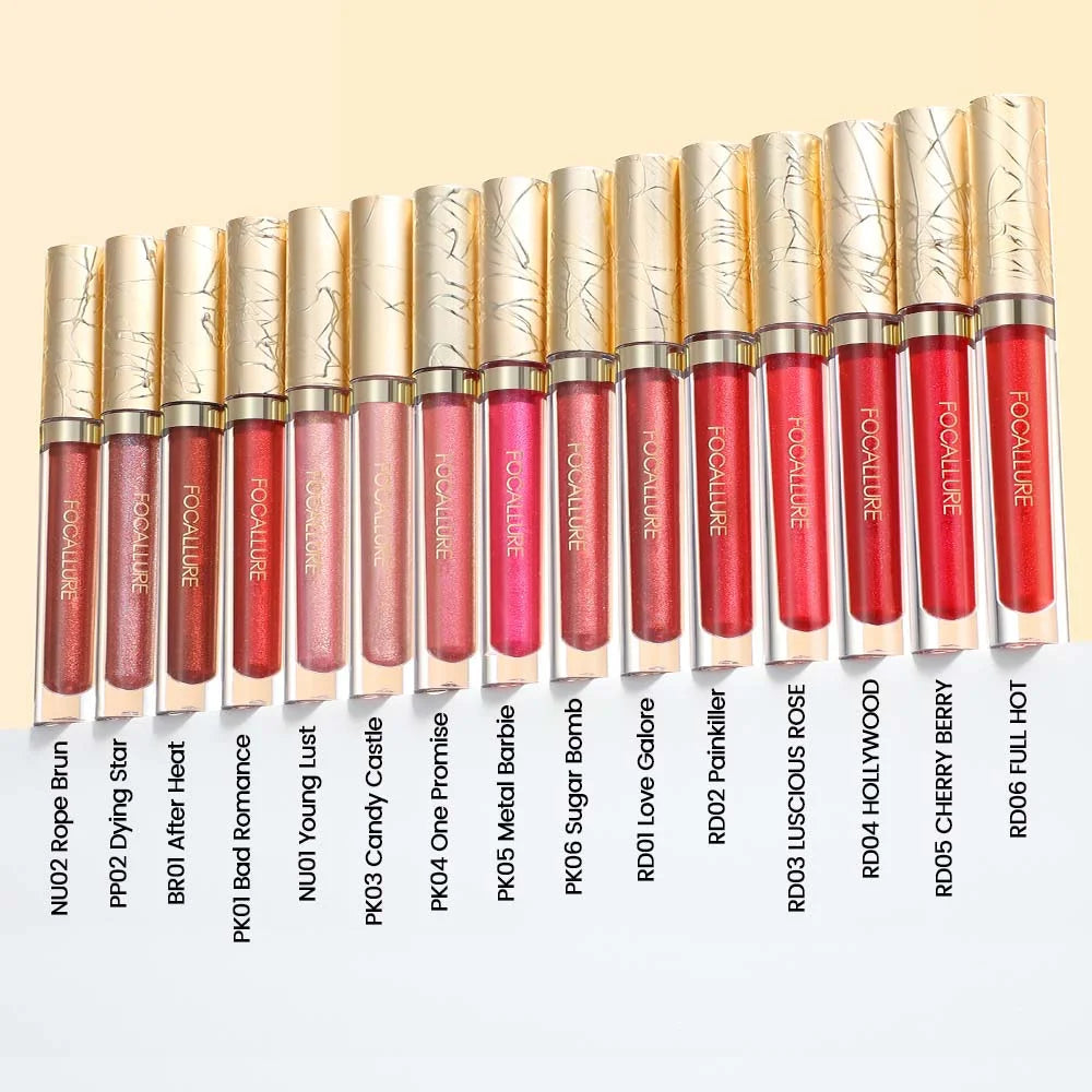 [New Upgrade] Glam Metal Liquid Lipstick #RD05 Cherryberry