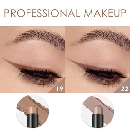 2Pcs Shimmer Cream-Eyeshadow Stick Kit（#19 & #22）