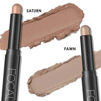 2Pcs Shimmer Cream-Eyeshadow Stick Kit（#19 & #22）
