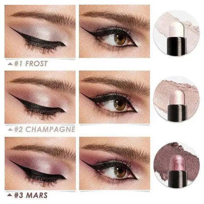 3Pcs Shimmer Cream Eyeshadow Stick Kit （#1 & #2 & #3）