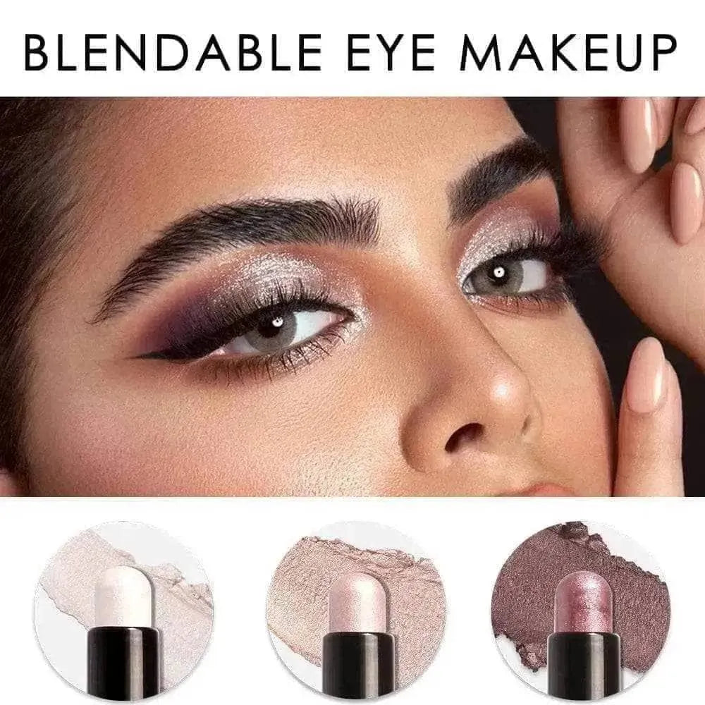 3Pcs Shimmer Cream Eyeshadow Stick Kit （#1 & #2 & #3）