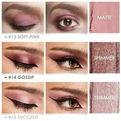 3Pcs Shimmer Cream Eyeshadow Stick Kit （#1 & #2 & #3）