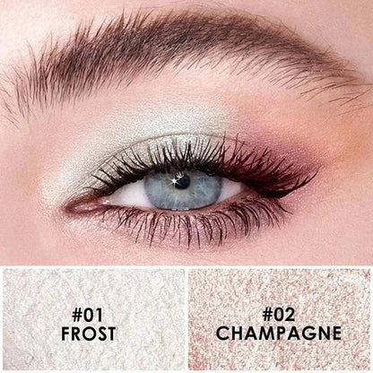 2Pcs Shimmer Cream-Eyeshadow Stick Kit