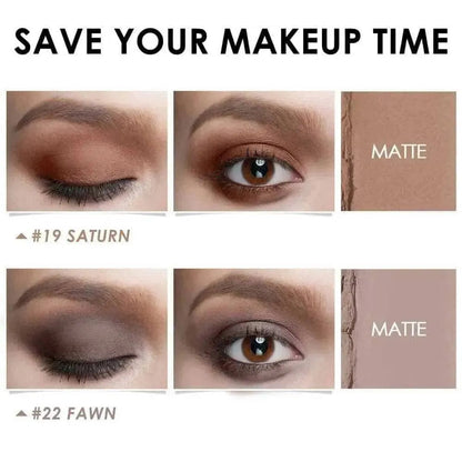 2Pcs Shimmer Cream-Eyeshadow Stick Kit