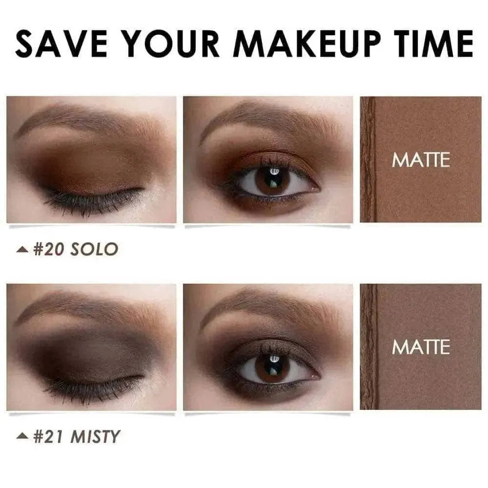 2Pcs Shimmer Cream-Eyeshadow Stick Kit