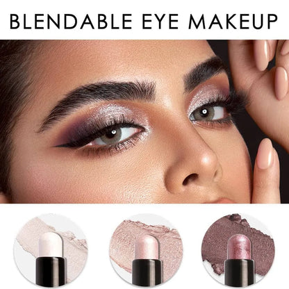 3Pcs Shimmer Cream Eyeshadow Stick Kit