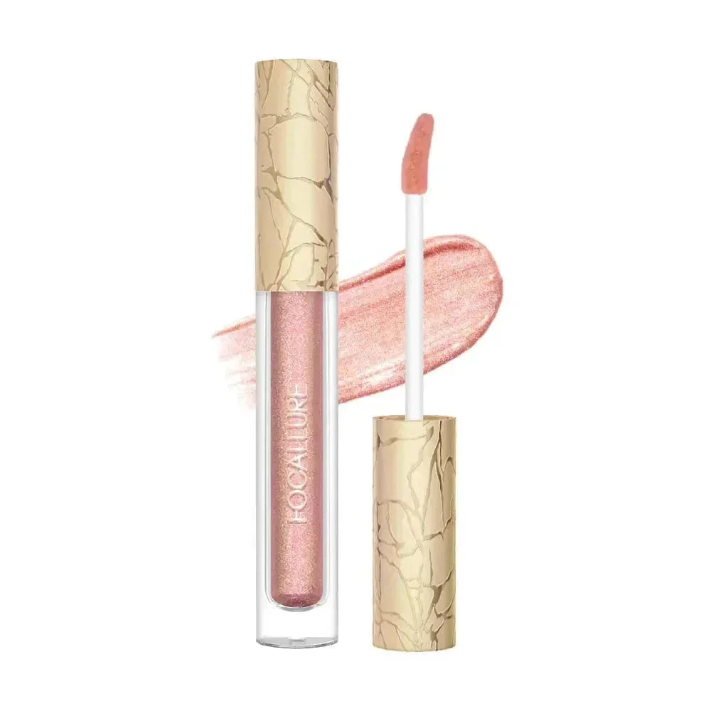 [New Upgrade] Glam Metal Liquid Lipstick #RD03 Luscious Rose