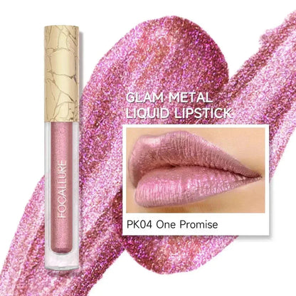 [New Upgrade] Glam Metal Liquid Lipstick #RD05 Cherryberry