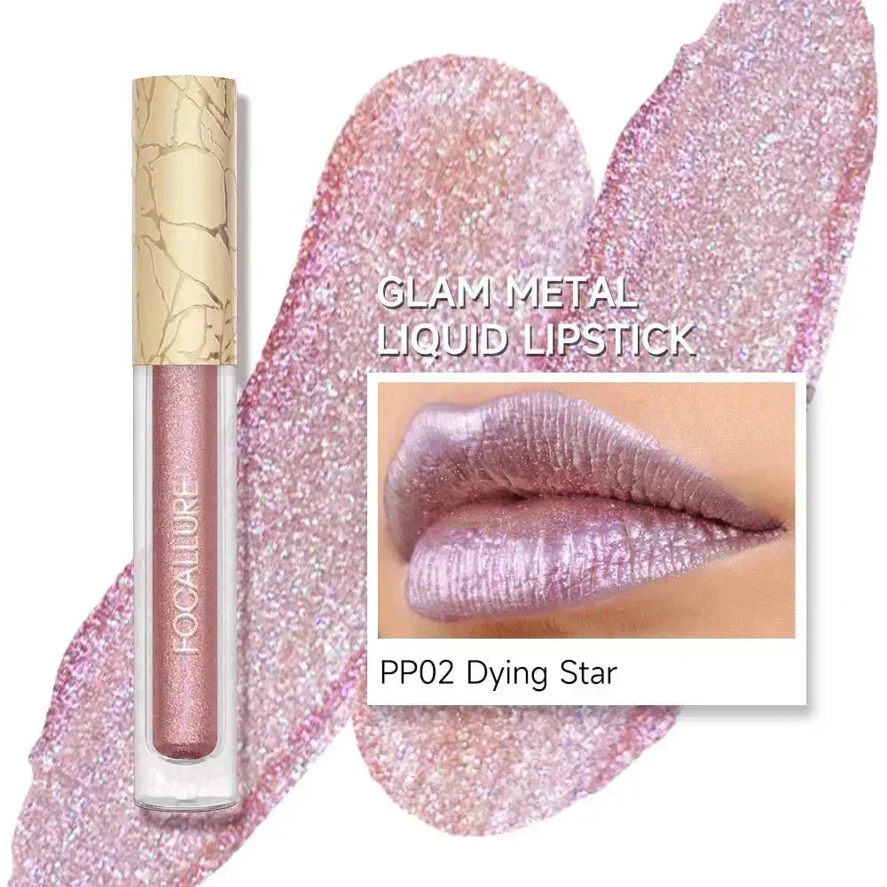 [New Upgrade] Glam Metal Liquid Lipstick #BR01 After Heat