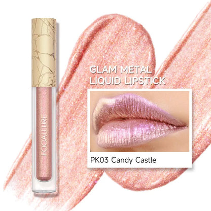 [New Upgrade] Glam Metal Liquid Lipstick #PK06 Sugar Bomb
