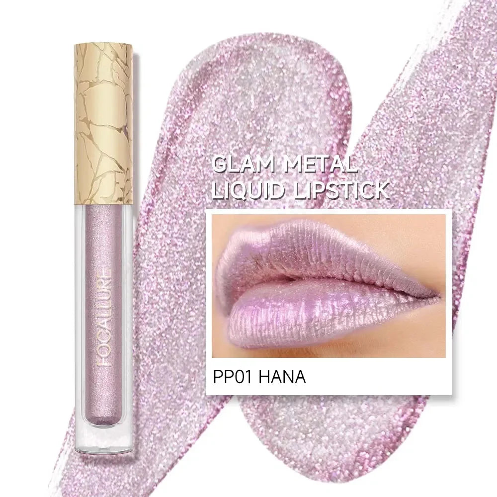 [New Upgrade] Glam Metal Liquid Lipstick #NU01 Young Lust
