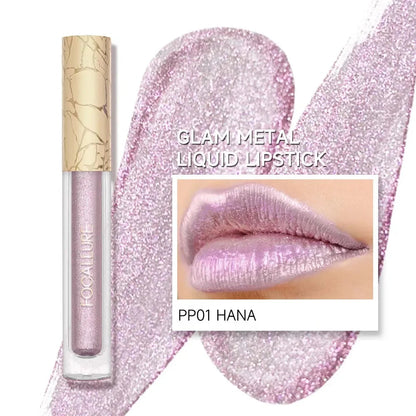 [New Upgrade] Glam Metal Liquid Lipstick #PK03 Candy Castle