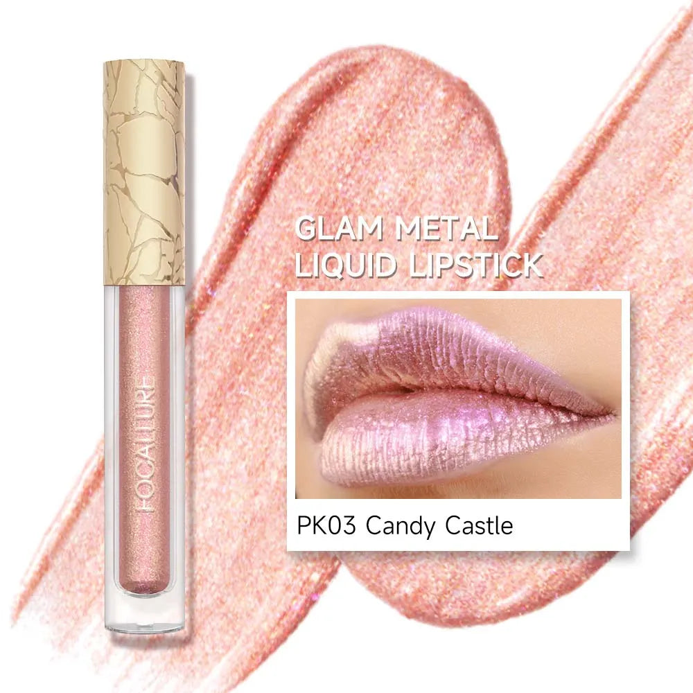 [New Upgrade] Glam Metal Liquid Lipstick #PP02 Dying Star