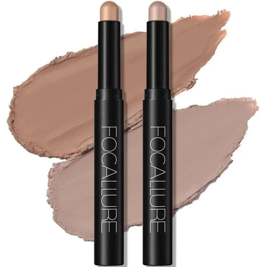 2Pcs Shimmer Cream-Eyeshadow Stick Kit（#19 & #22）