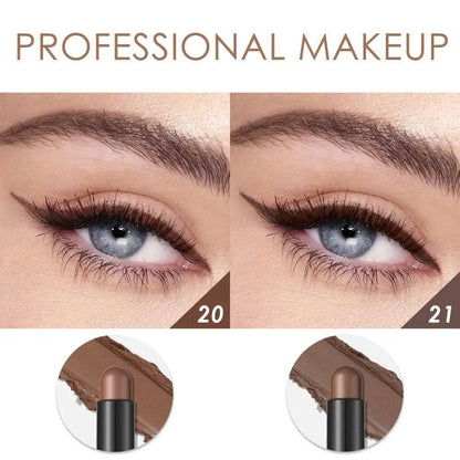 2Pcs Shimmer Cream-Eyeshadow Stick Kit（#20 & #21）