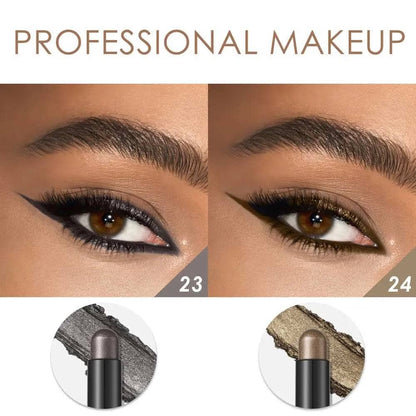 2Pcs Shimmer Cream-Eyeshadow Stick Kit（#23 & #24）