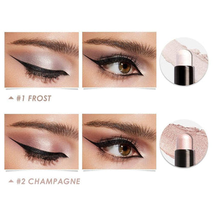 2Pcs Shimmer Cream Eyeshadow Stick Kit