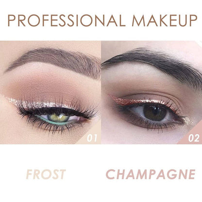 2Pcs Shimmer Cream Eyeshadow Stick Kit