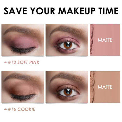 2Pcs Shimmer Cream Eyeshadow Stick Kit