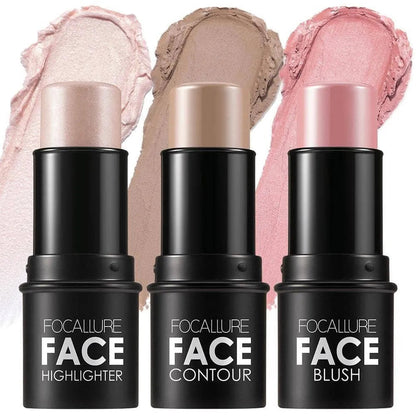 3Pcs Contour Makeup Kit