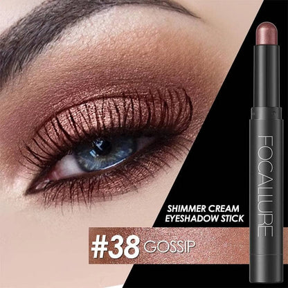6pcs Shimmer Cream-Eyeshadow Stick Set #7-12