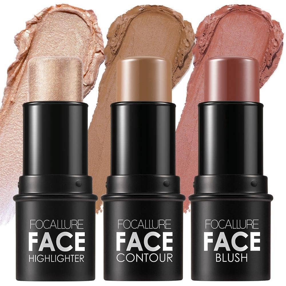 3Pcs Contour Makeup Kit #05#09#13