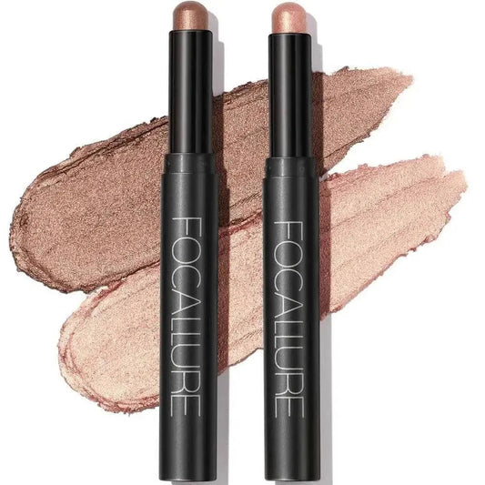 2Pcs Shimmer Cream-Eyeshadow Stick Kit（#8 & #10）