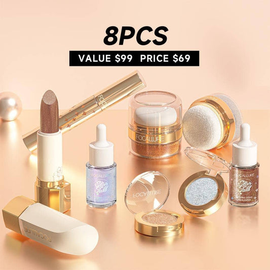 8PCS Glitter Makeup Set