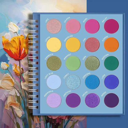 Blooming Flowers Series Palette #RD01 Queen of Elegance