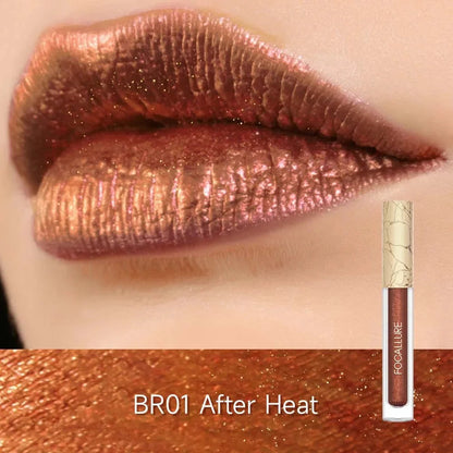 [New Upgrade] Glam Metal Liquid Lipstick #PK01 Bad Romance