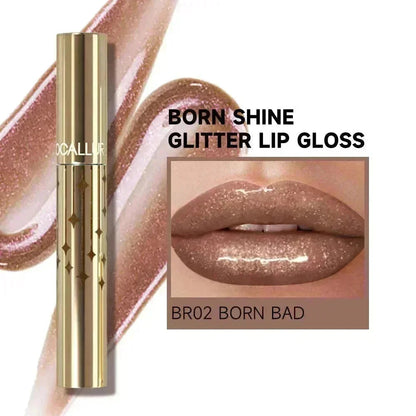 Born Shine Glitter Lip Gloss #PK01 LULLABY