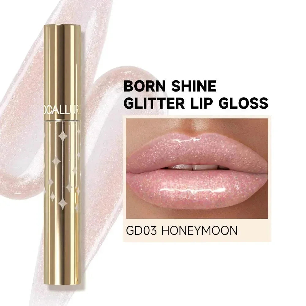 Born Shine Glitter Lip Gloss #NU01 JOANNE