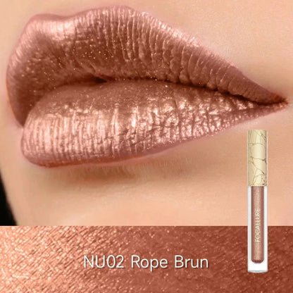 [New Upgrade] Glam Metal Liquid Lipstick #RD04 Hollywood