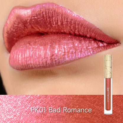 [New Upgrade] Glam Metal Liquid Lipstick #RD05 Cherryberry