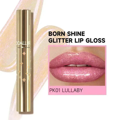 Born Shine Glitter Lip Gloss #PK01 LULLABY