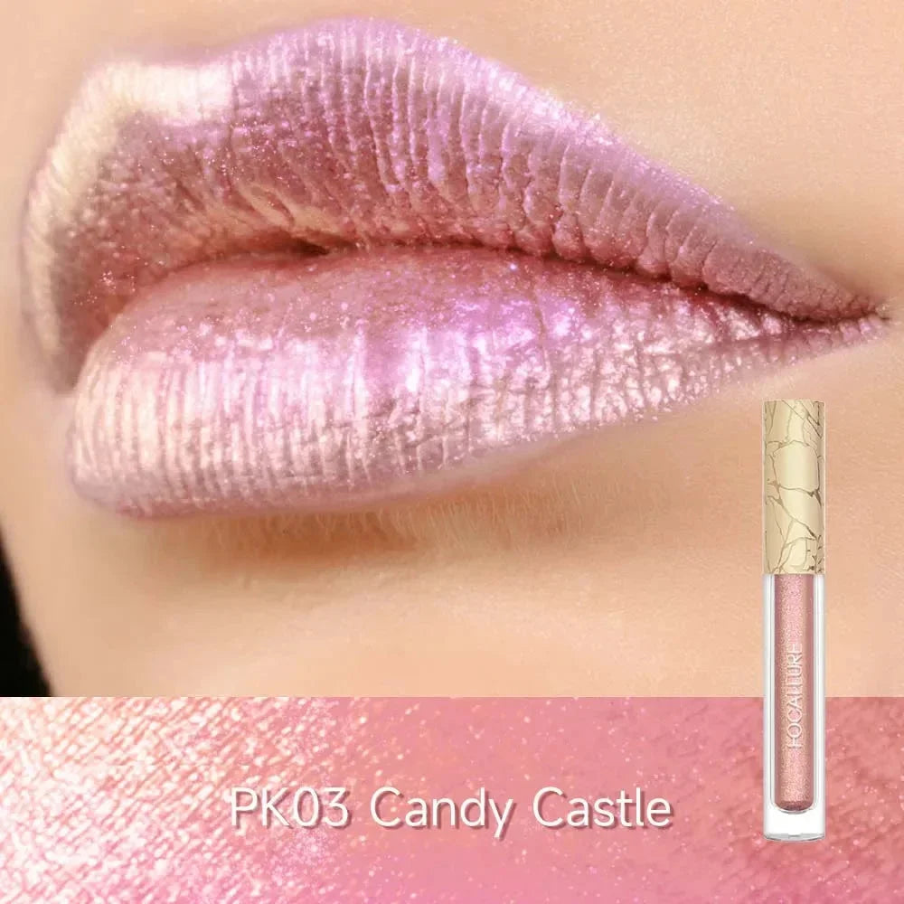 [New Upgrade] Glam Metal Liquid Lipstick #RD04 Hollywood