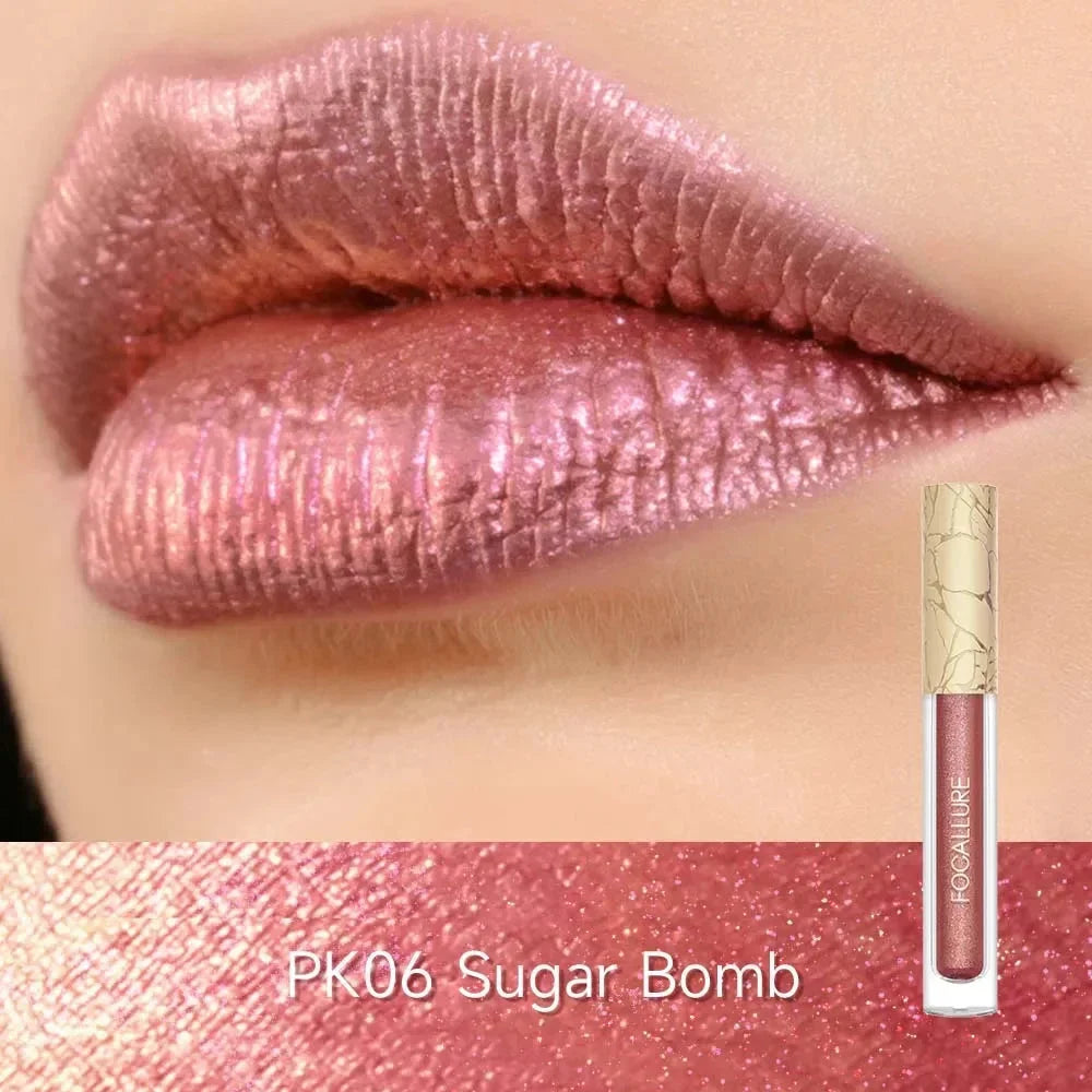 [New Upgrade] Glam Metal Liquid Lipstick #RD04 Hollywood