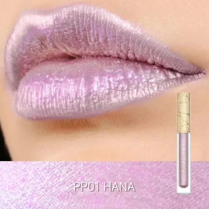 [New Upgrade] Glam Metal Liquid Lipstick #RD03 Luscious Rose