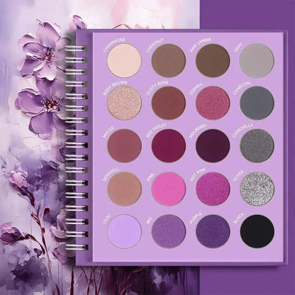 Blooming Flowers Series Palette #RD01 Queen of Elegance