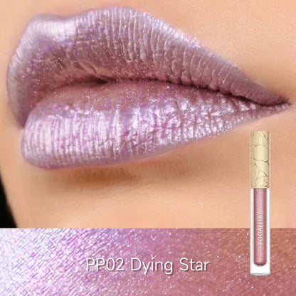 [New Upgrade] Glam Metal Liquid Lipstick #RD03 Luscious Rose