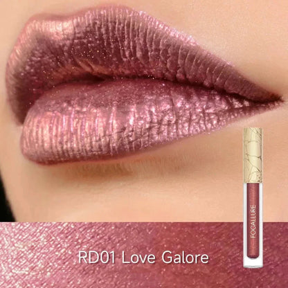 [New Upgrade] Glam Metal Liquid Lipstick #RD04 Hollywood