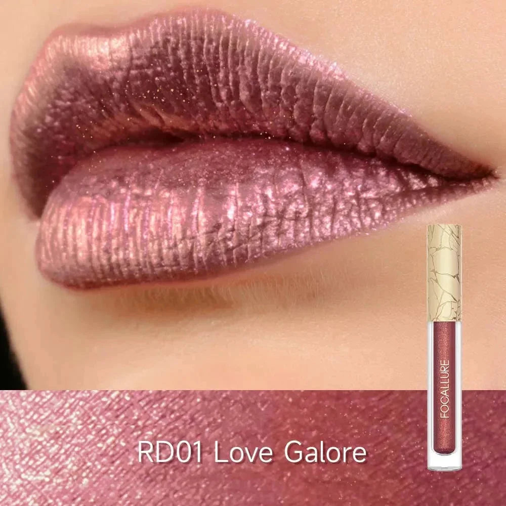 [New Upgrade] Glam Metal Liquid Lipstick #RD05 Cherryberry