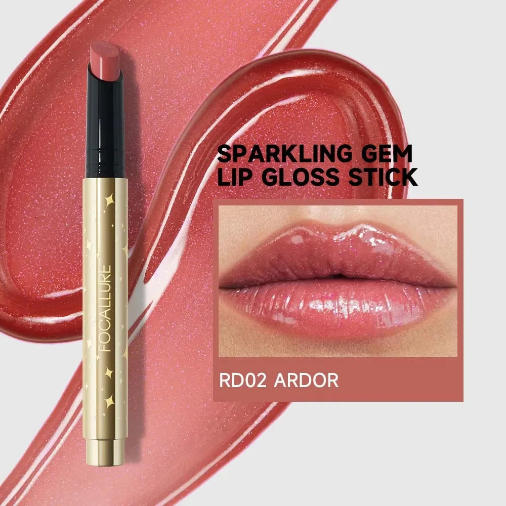 Sparkling Gem Lip Balm #OR03 Cinnamon