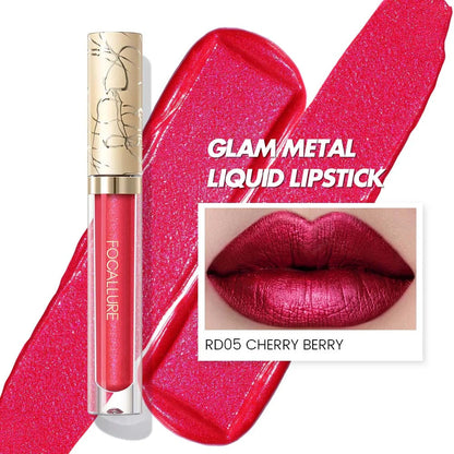 [New Upgrade] Glam Metal Liquid Lipstick #PK01 Bad Romance