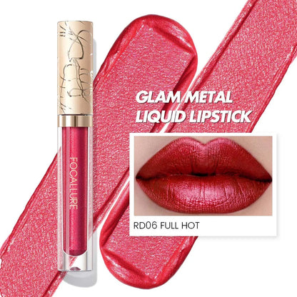 [New Upgrade] Glam Metal Liquid Lipstick #PK05 Metal Barbie
